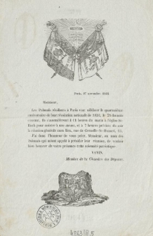 [Zaproszenie Inc.:] "Monsieur, Les Polonais r&eacute;sidant &agrave; Paris vont c&eacute;l&eacute;brer ..."