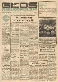 Głos Wielkopolski. 1976.11.01 R.32 nr249 Wyd.AB
