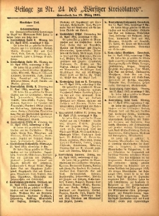 Beilage zu Nr.24 des „Wirsitzer Kreisblattes” 1905.03.25