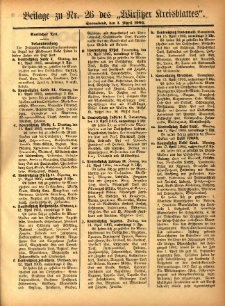 Beilage zu Nr.26 des „Wirsitzer Kreisblattes” 1905.04.01