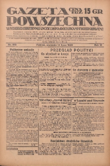 Gazeta Powszechna 1930.07.13 R.11 Nr160