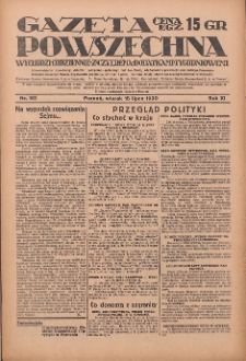 Gazeta Powszechna 1930.07.15 R.11 Nr161
