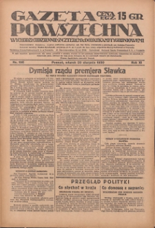 Gazeta Powszechna 1930.08.26 R.11 Nr196