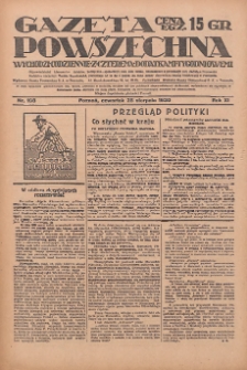 Gazeta Powszechna 1930.08.28 R.11 Nr198