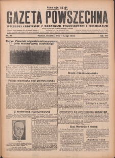 Gazeta Powszechna 1932.02.11 R.13 Nr33
