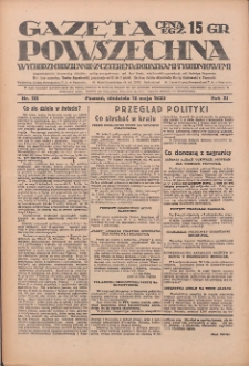 Gazeta Powszechna 1930.05.18 R.11 Nr115