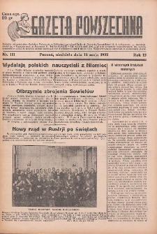 Gazeta Powszechna 1932.05.15 R.13 Nr111