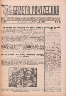 Gazeta Powszechna 1932.05.24 R.13 Nr117