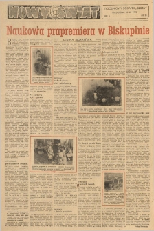 Nowy Świat. Tygodniowy dodatek Głosu Wielkopolskiego. 1950.09.23 R.2 nr38