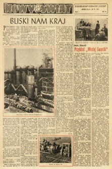Nowy Świat. Tygodniowy dodatek Głosu Wielkopolskiego. 1950.10.28 R.2 nr43