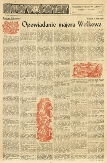 Nowy Świat. Tygodniowy dodatek Głosu Wielkopolskiego. 1950.11.04 R.2 nr44