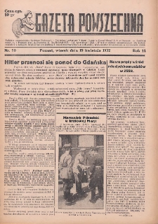 Gazeta Powszechna 1932.04.19 R.13 Nr90