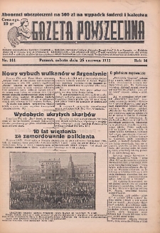 Gazeta Powszechna 1932.06.25 R.13 Nr144