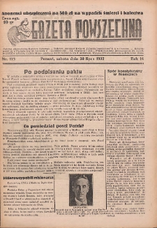 Gazeta Powszechna 1932.07.30 R.14 Nr173