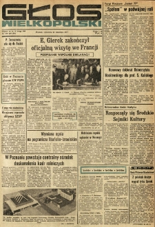 Głos Wielkopolski. 1977.09.15 R.33 nr209 Wyd.A