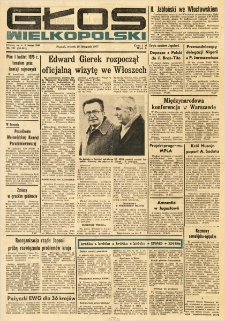 Głos Wielkopolski. 1977.11.29 R.33 nr270 Wyd.A