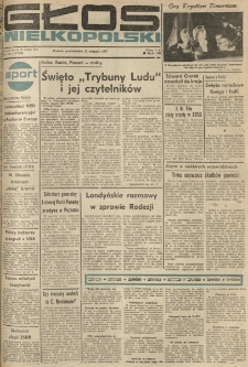 Głos Wielkopolski. 1977.08.15 R.33 nr183 Wyd.AB