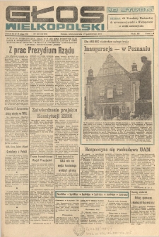 Głos Wielkopolski. 1977.10.01-02 R.33 nr223 Wyd.AB