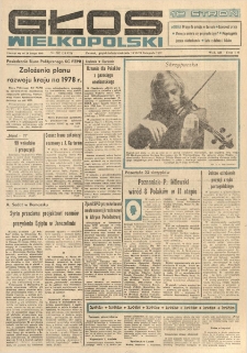 Głos Wielkopolski. 1977.11.18-20 R.33 nr262 Wyd.AB