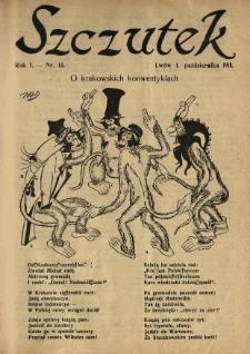 Szczutek. 1918.10.01 R.1 Nr15