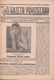 Gazeta Powszechna 1932.09.13 R.14 Nr210