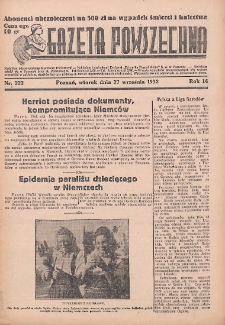 Gazeta Powszechna 1932.09.27 R.14 Nr222