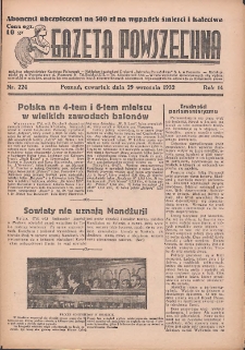 Gazeta Powszechna 1932.09.29 R.14 Nr224