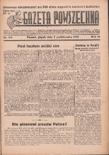 Gazeta Powszechna 1932.10.07 R.14 Nr231