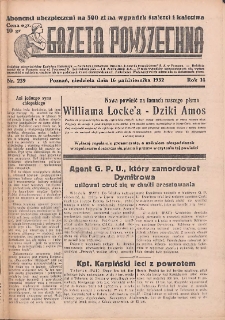 Gazeta Powszechna 1932.10.16 R.14 Nr239