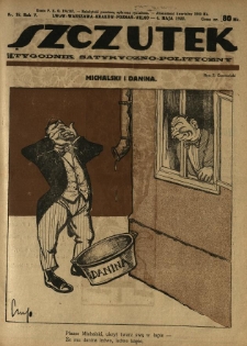 Szczutek : tygodnik satyryczno-polityczny. 1922.05.04 R.5 Nr18