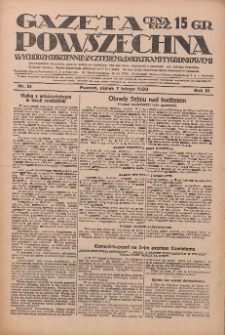 Gazeta Powszechna 1930.02.07 R.11 Nr31