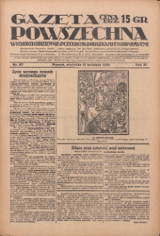 Gazeta Powszechna 1930.04.12 R.11 Nr87