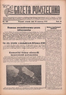 Gazeta Powszechna 1932.06.14 R.13 Nr134