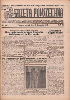 Gazeta Powszechna 1932.11.01 R.14 Nr252