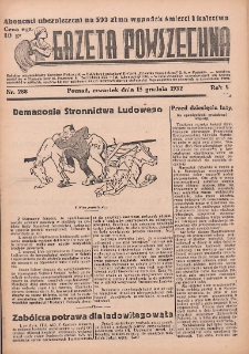 Gazeta Powszechna 1932.12.15 R.14 Nr288