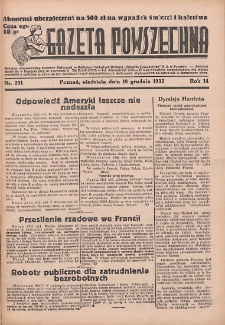 Gazeta Powszechna 1932.12.18 R.14 Nr291