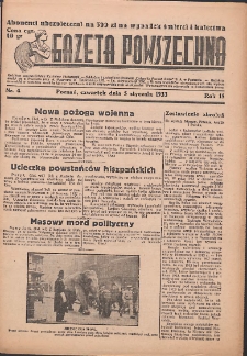 Gazeta Powszechna 1933.01.05 R.15 Nr4