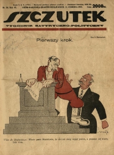 Szczutek : tygodnik satyryczno-polityczny. 1923.06.14 R.6 Nr24