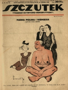 Szczutek : tygodnik satyryczno-polityczny. 1923.06.28 R.6 Nr26