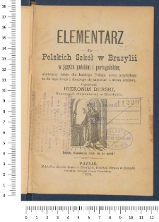 Elementarz dla Polskich Szkół w Brazylii w języku polskim i portugalskim: oprac. Hieronim Durski