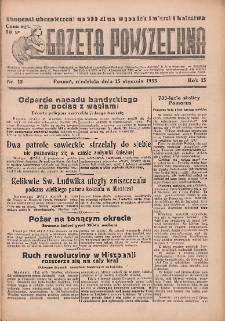 Gazeta Powszechna 1933.01.15 R.15 Nr12