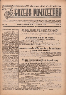 Gazeta Powszechna 1933.01.17 R.15 Nr13