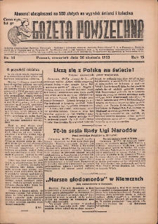 Gazeta Powszechna 1933.01.26 R.15 Nr21