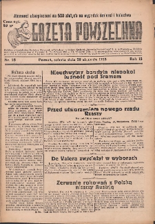 Gazeta Powszechna 1933.01.28 R.15 Nr23
