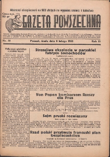 Gazeta Powszechna 1933.02.08 R.15 Nr31