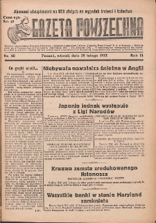Gazeta Powszechna 1933.02.28 R.15 Nr48