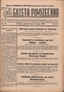 Gazeta Powszechna 1933.03.05 R.15 Nr53