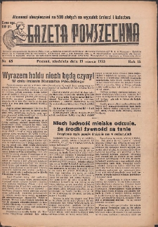 Gazeta Powszechna 1933.03.19 R.15 Nr65