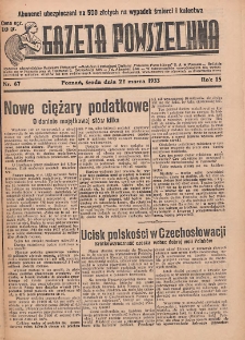 Gazeta Powszechna 1933.03.22 R.15 Nr67