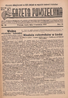 Gazeta Powszechna 1933.04.05 R.15 Nr79